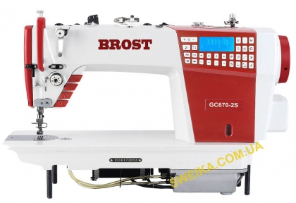 Комп'ютеризована промислова швейна машина з кроковим двигуном BROST GC670-2S