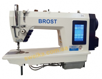 BROST 200T–2S компьютерная промышленная швейная машина с шаговым двигателем и полусухой головой