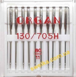 Голки Organ універсальні для побутових швейних машин №80/11