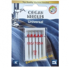 Набір універсальних голок ORGAN №100 в блістері (5шт)