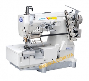 Jack JK-8569ADI-05CB Промислова розпошивальна машина для пришивання гумки