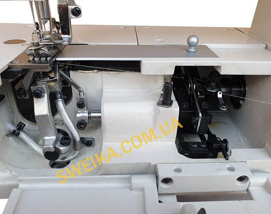 Заправка нитки в распошивальной машине BROST BR 562D-01CB